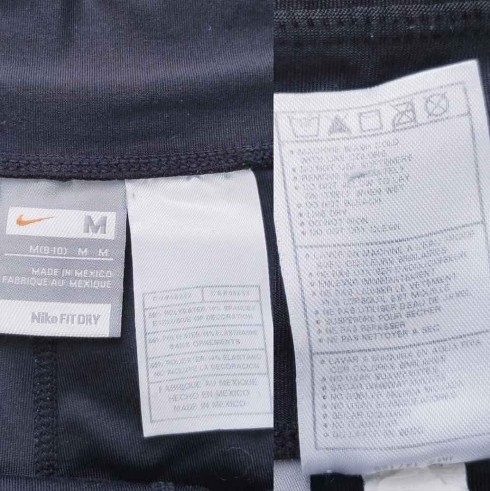 Nike‎ FitDry Crop Pants Side Slit EUC! Sz Medium - Picture 8 of 8